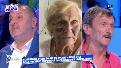 "C'est un tueur votre fils" : René, le fils de la dame agressée à Cannes face au père de l'agresseur