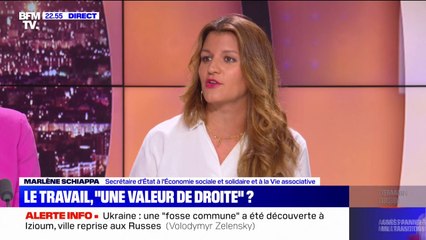 Marlène Schiappa: "Nous nous battons pour le plein emploi mais aussi pour l'équilibre des temps de vie"