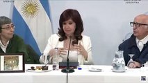 Cristina Kirchner tras el ataque: 