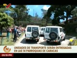 Alcaldía de Caracas entrega cuatro jeeps en el Camino de Los Españoles, pqa. La Pastora