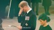Prince Harry Cries & Wipe Away His Tears At Queen’s Service