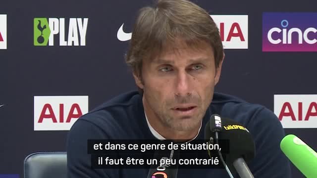Tottenham - Conte : Il faut être contrarié de cette défaite