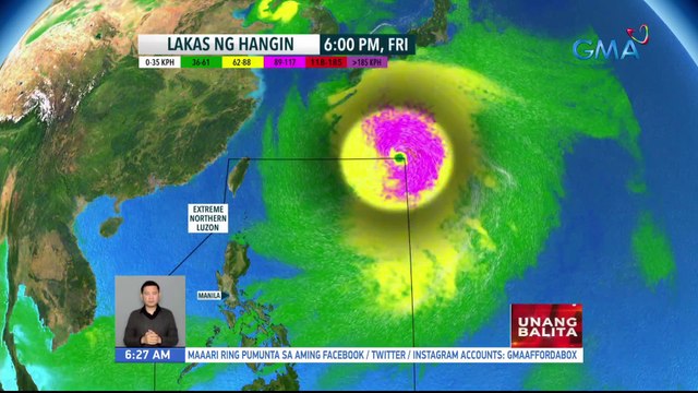 Bagyong tatawaging Josie, papasok sa PAR sa mga susunod na oras | UB