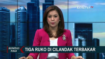 3 Ruko yang Dijadikan Toko Aksesoris dan Toko Cat di Cilandak Terbakar, 15 Mobil Damkar Dikerahkan!