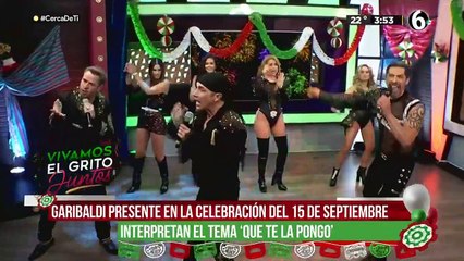 En Chismorreo: Garibaldi presente en la celebración