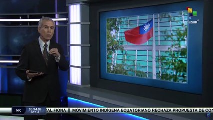 Gobierno chino califica de errada política de EE.UU. respecto a Taiwán