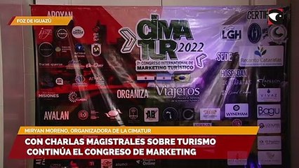 Con charlas magistrales sobre turismo continúa el congreso de Marketing