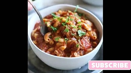 Easy American Goulash Recipe classic comfort food made with ground beef tomatoesandmacaroni noodles