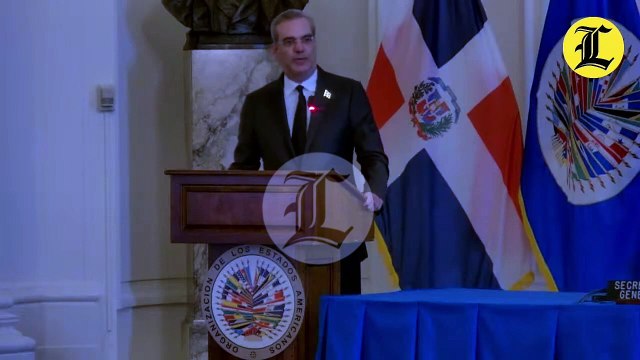 Luis Abinader: La crisis haitiana es una amenaza para la seguridad dominicana
