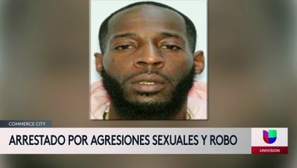 Arrestado por agresiones sexuales y robo