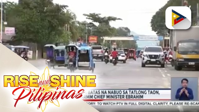 31 BTA Law at iba pang batas na nabuo sa tatlong taon, ibinida ni BARMM Chief Minister Ebrahim