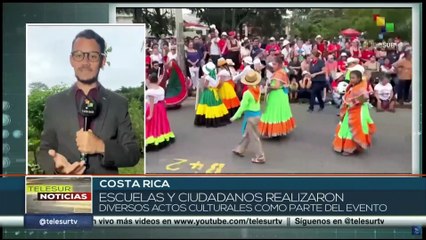 Ciudadanos de Costa Rica conmemoraron los 201 años de Independencia