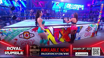 Kiana James & Arianna Grace Entrance: WWE NXT, Sept. 13, 2022