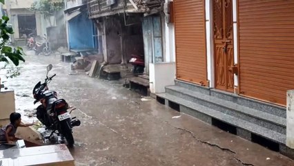 झमाझम बारिश से भीगा कांठल