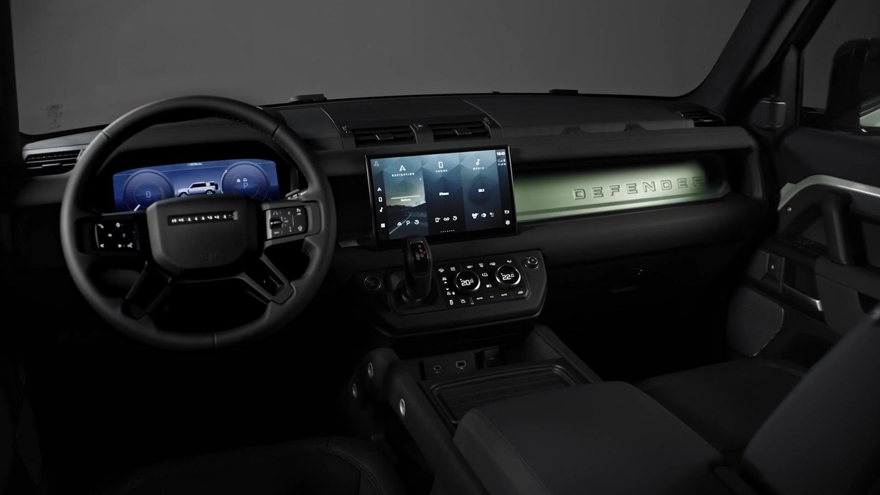 Land Rover Defender 75th Limited Edition Interieur Design