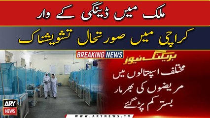 Alarming situation in Karachi due to Dengue