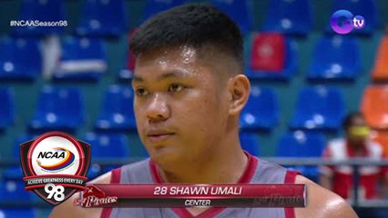 NCAA Season 98 | Beau Belga jokes Shawn Umali is his brother | LPU vs. Mapua(Men's Basketball Rd. 1)