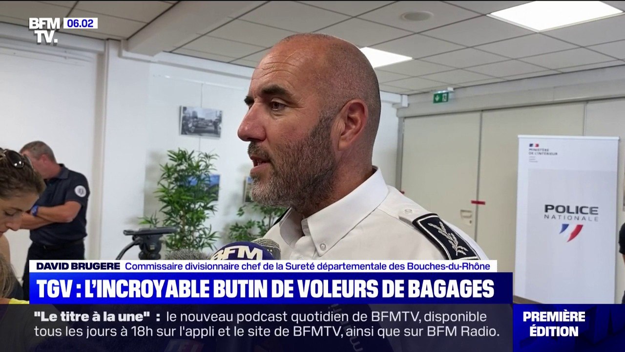 À Marseille, trois voleurs qui détroussaient des passagers de TGV en première classe, ont été arrêtés