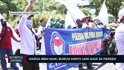 Harga BBM Naik, Buruh Minta UMK Naik 30 Persen