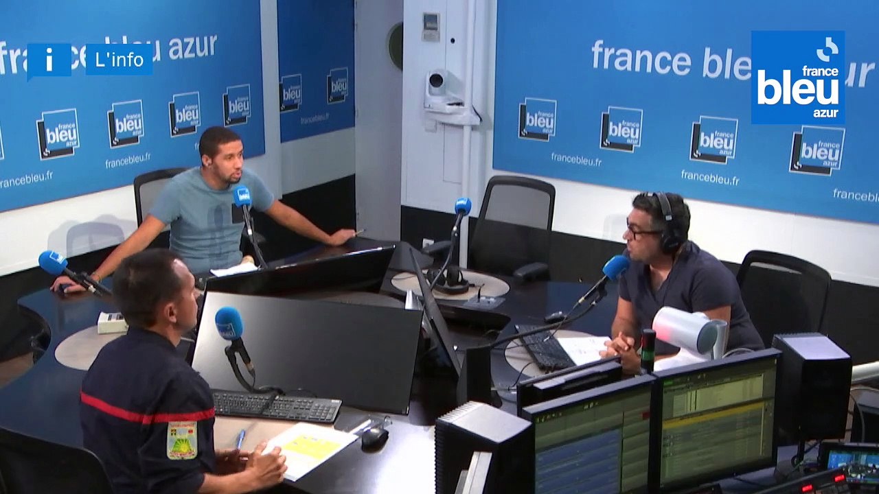 Invité Journal: Colonel Jimmy Gaubert, pompier SDIS 06