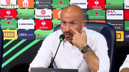 Vincenzo Italiano: "Böyle giderse gruptan çıkamayacağız"