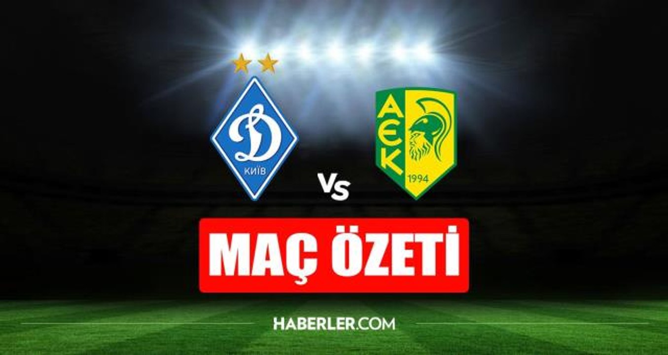 Dinamo Kiev - AEK Larnaca maç özeti (VİDEO) Dinamo Kiev - AEK Larnaca maç özeti izle! Dinamo Kiev maçı kaç kaç bitti?