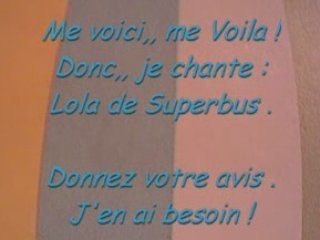 Moi qui chante .