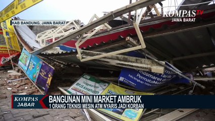 2 Teknisi Mesin ATM Sempat Terjebak di Reruntuhan