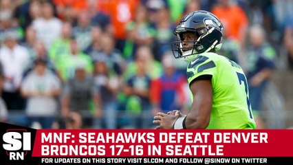 Seahawks Take Down Broncos 17-16