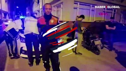 Çaldığı motosikletle yakalanan şüpheli: Ben bir şey yapmadım