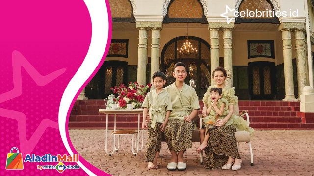 Intip Yuk Sesi Foto Keluarga Walikota Solo Gibran Rakabuming, Jen Ethes dan Lembah Manah Bikin Gemas