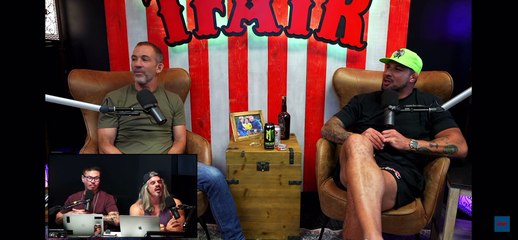 BGL Mark Harley bombs in front of Bryan Callen and Brendan Schaub