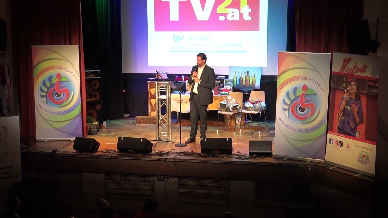 TV21 GALA - 1o Jahre TV21 Austria - Eröffnungsrede EU Abgeordneter Lukas Mandl