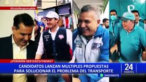 Elecciones 2022: estas son las propuestas de los candidatos a la alcaldía de Lima sobre transporte
