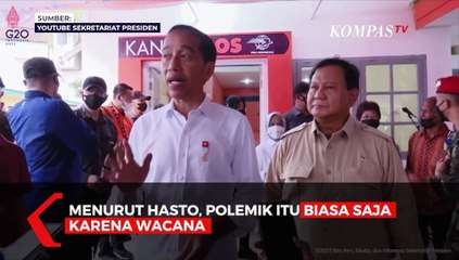 Kata Hasto Soal Jokowi Jadi Cawapres Prabowo Subianto