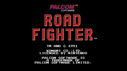 Road Fighter (NES) Complete - No Crash - Level 2