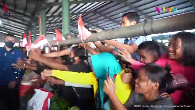 Anak Kecil Nekat Terobos Paspampres Demi Peluk Jokowi