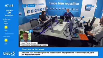 Jean-Pierre Sanson, président régional de la Fédération des chasseurs