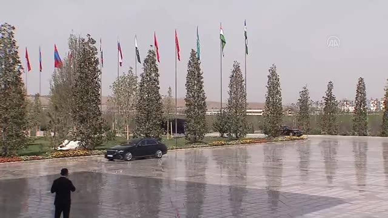 SEMERKANT - Cumhurbaşkanı Erdoğan, Şanghay İşbirliği Örgütü Zirvesi'nde (1)