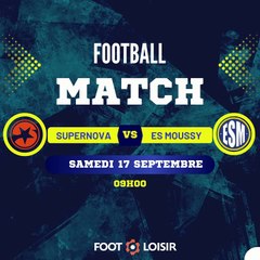 SUPERNOVA ESM, 4 eme match de préparation
