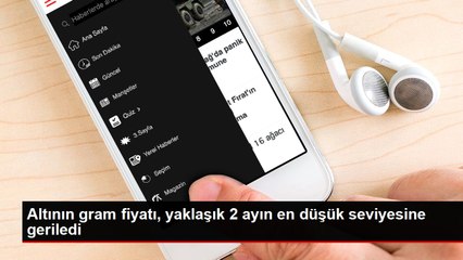 Altının gram fiyatı, yaklaşık 2 ayın en düşük seviyesine geriledi