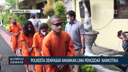 Скачать видео: Salah Satunya Oknum Ojol, Polisi Amankan 5 Pengedar Narkotika