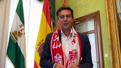 El mensaje de Paco Cuenca, alcalde de Granada, a los granadinos y granadinistas