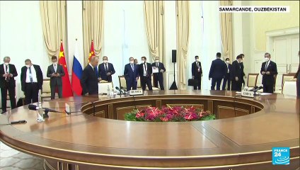 Sommet de l'OCS en Ouzbékistan : Poutine et Xi affichent leur solidarité face aux Occidentaux