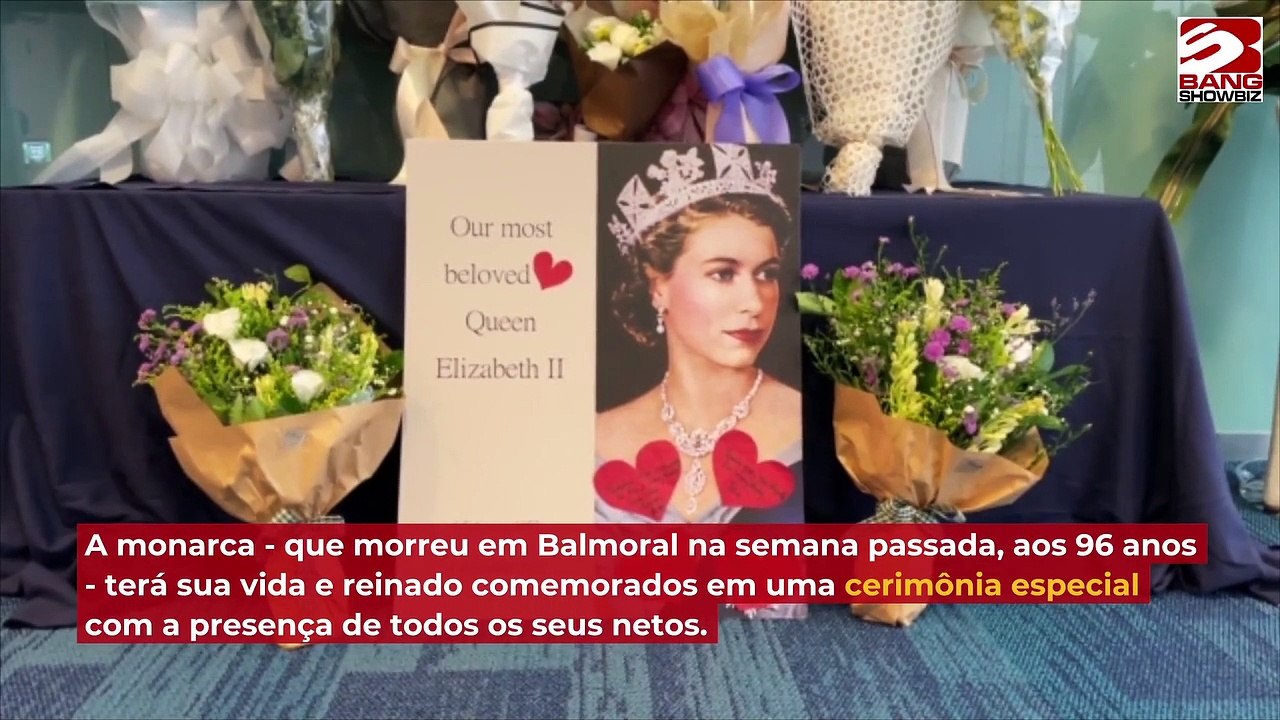 Netos da rainha Elizabeth II vão participar de vigília em homenagem sua homenagem