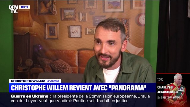 Christophe Willem revient avec son nouvel album Panorama