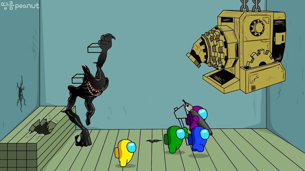 Ermonus contre Bendy Animation Épisode 18 AMONG US ANIMATION 18