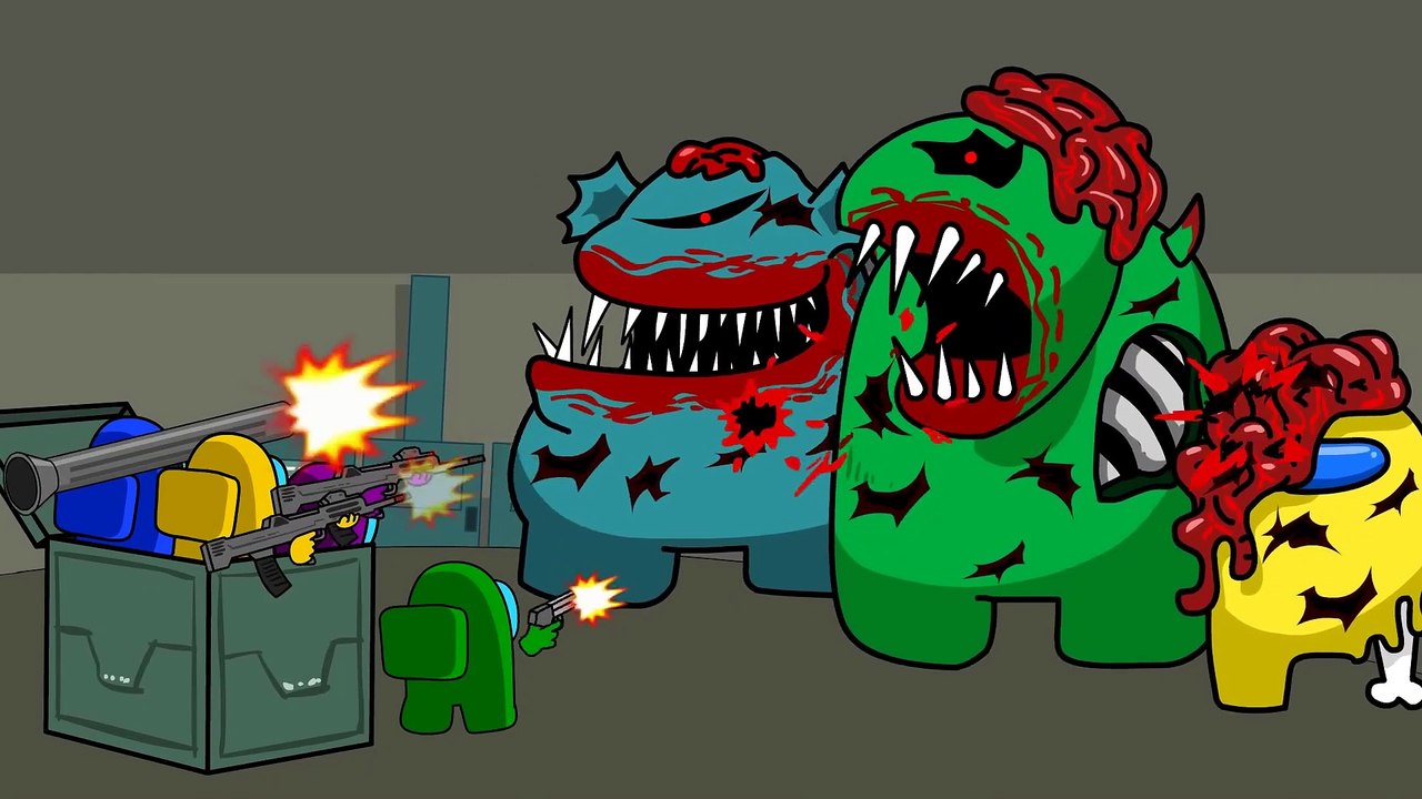 Ermonus VS Zombie Animation Épisode 1 AMONG US ANIMATION EP1