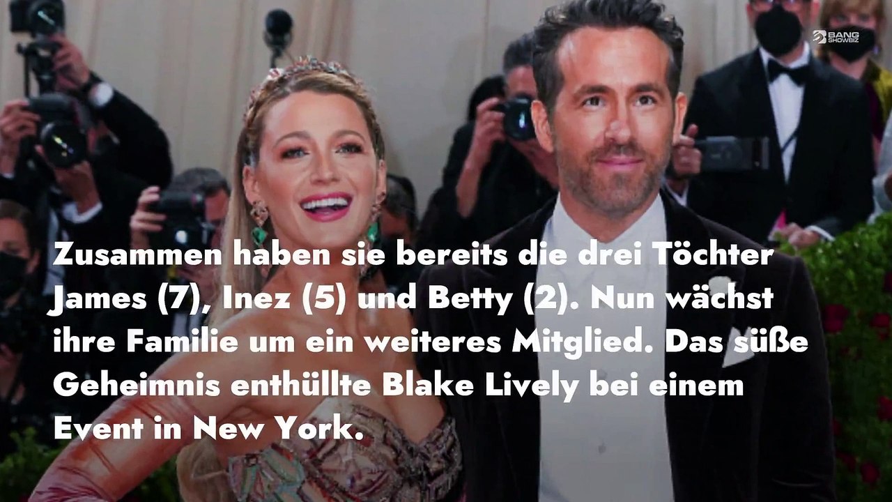 Blake Lively ist wieder schwanger!