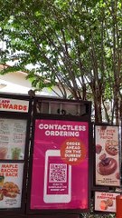 Squirrel Family Resides in Dunkin' Menu